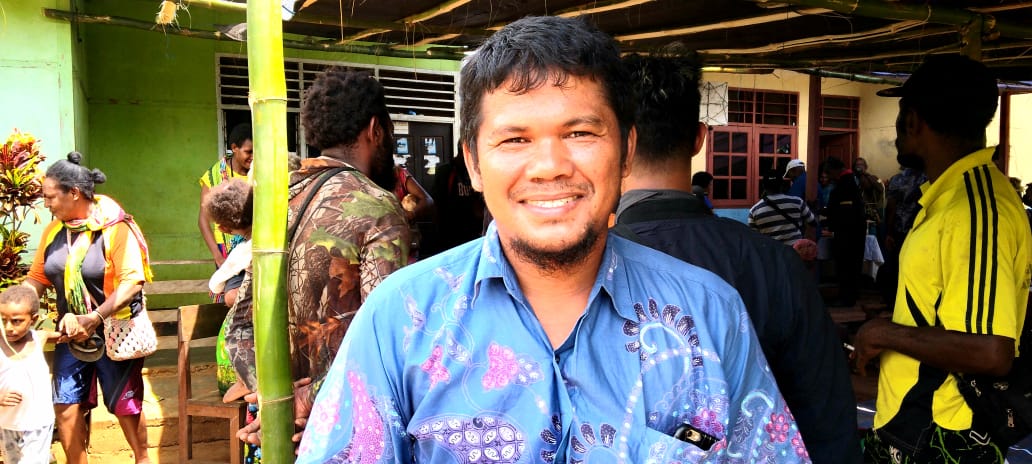 Pastor Paroki Kumbe, Yuven Saragih-Surya Papua/Yulianus Bwariat