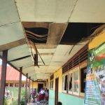 Beberapa fasilitas di SDI Mopah Baru yang telah dirusaki-Surya Papua/Yulianus Bwariat