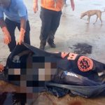 Korban ABK saat sedang dievakuasi tim SAR – Surya Papua/IST