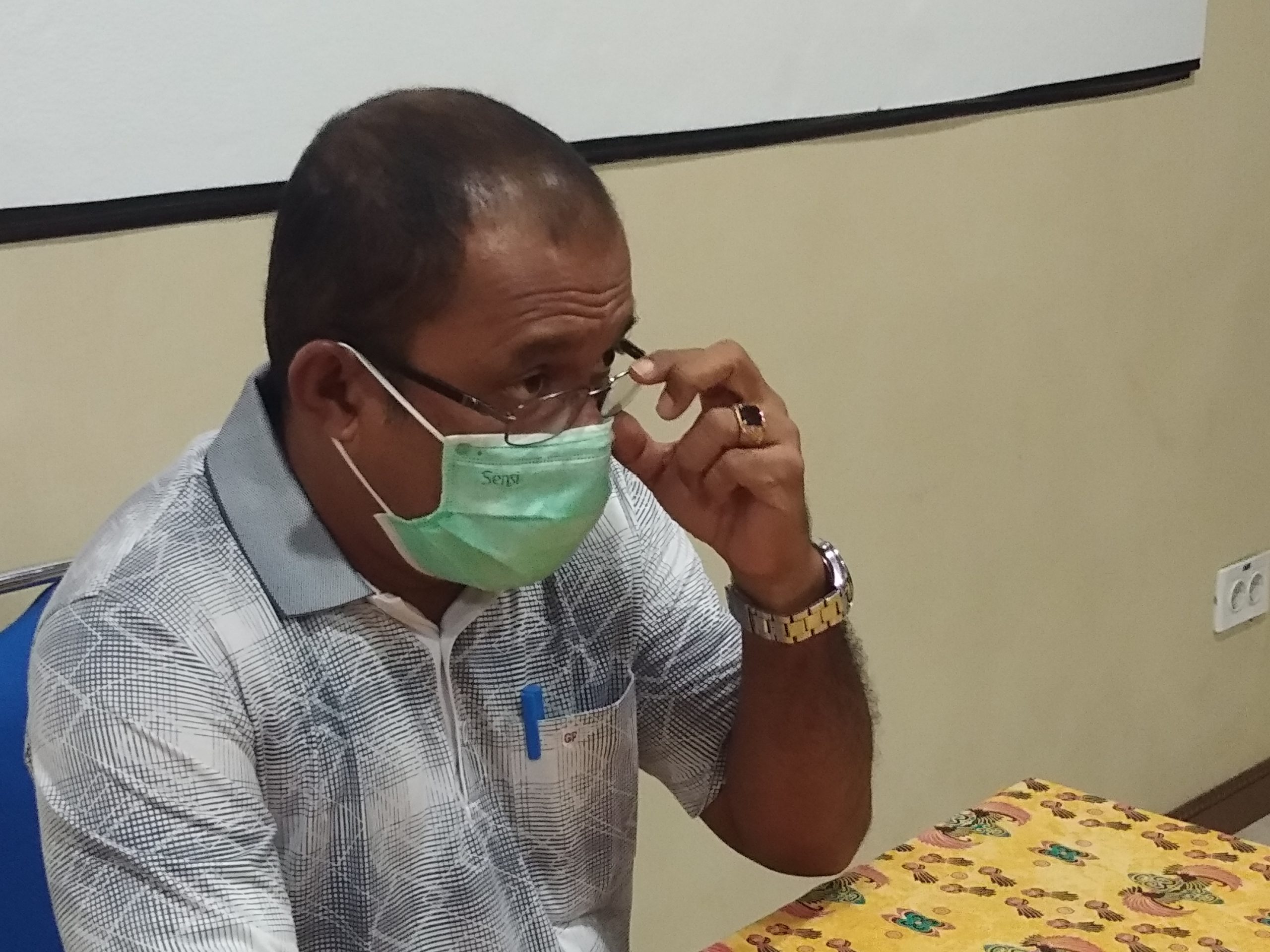 Kepala Dinas Kesehatan Kabupaten Merauke, dr. Nevil Muskita – Surya Papua/Frans Kobun
