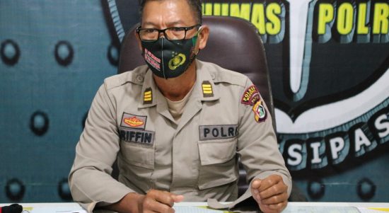 Kepala Seksi (Kasi) Humas Polres Merauke, Ajun Komisaris Polisi (AKP) Ariffin – Surya Papua/ Yuliaus Bwariat