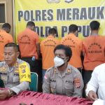 Para pelaku pencurian alsintan dan sapi yang ditangkap polisi – Surya Papua/Yulianus Bwariat