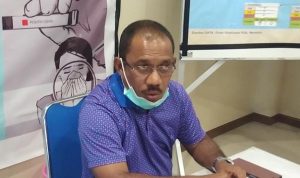 Kepala Dinas Kesehatan Kabupaten Merauke, Nevil Muskita – Surya Papua/Frans Kobun