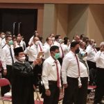 Pelantikan pejabat eselon II, III dan IV di lingkungan Pemkab Merauke – Surya Papua/Frans Kobun