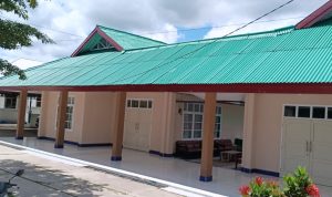 Rumah dinas yang telah ditempati Wakil Bupati Merauke, H. Riduwan sejak beberapa hari terakhir – Surya Papua/Frans Kobun