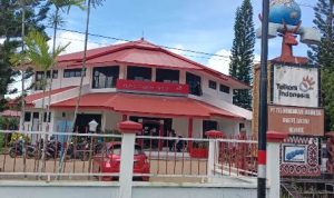 Kantor PT Telkom Merauke yang beralamat di Jalan Marthadinata – Surya Papua/Frans Kobun