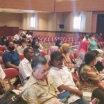 Para peserta yang mengikuti sosialisasi penyakit mulut dan kuku (PMK) yang menyerang sejumlah ternak – Surya Papua/Frans Kobun
