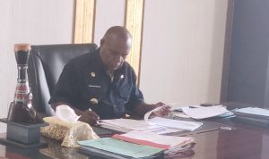 Bupati Merauke, Romanus Mbaraka – Surya Papua/Frans Kobun