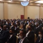 Pejabat Eselon IV yang dilantik sedang dengar arahan Bupati Merauke, Romanus Mbaraka – Surya Papua/Yulianus Bwariat