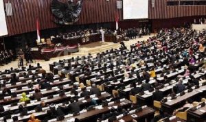 Wakil rakyat di Senayan sedang sidang- Surya Papua/IST