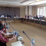 Pertemuan bersama Tim Kemenko bersama pejabat di Pemkab Merauke membahas food estate – Surya Papua/Yulianus Bwariat