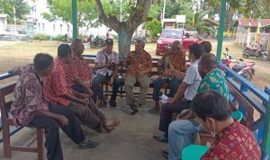 Pertemuan bersama sejumlah tokoh adat Marind Imbuti tadi siang – Surya Papua/Frans Kobun