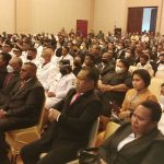 Para pejabat yang sedang dibacakan namanya untuk siap dilantik – Surya Papua/Frans Kobun
