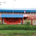 Bangunan GOR Hiad Sai yang dituntut Yonathan Yogi Mahuze untuk dibayar Pemkab Merauke – Surya Papua/Yulianus Bwariat