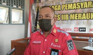 Kepala Lembaga Pemasyarakatan (Kalapas) Merauke, Lukas Frans – Surya Papua/Yulianus Bwariat