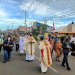 Duta Besar Vatikan untuk Indonesia, Mgr Piero Pioppo – Surya Papua/Frans Kobun