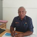 Kepala Dinas Pendidikan dan Pengajaran Kabupaten Merauke, Stefanus Kapasiang – Surya Papua/Frans Kobun