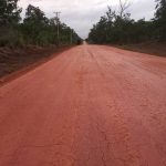 Badan jalan dari Jagebob 4 sampai 13 yang sudah dilakukan pemadatan – Surya Papua/IST
