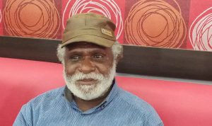 Salah seorang Tokoh Masyarakat Merauke, Paskhalis Imadawa – Surya Papua/Frans Kobun