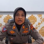 Kasatlantas Polres Merauke, Ajun Komisaris Polisi (AKP) Novindriani – Surya Papua/Yulianus Bwariat