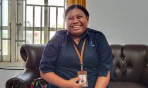 Kepala Loka POM Kabupaten Merauke, Agustince Werimon – Surya Papua/Yulianus Bwariat