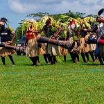 Tarian adat warnai HUT Sumpah Pemuda di Distrik Malind – Surya Papua/IST