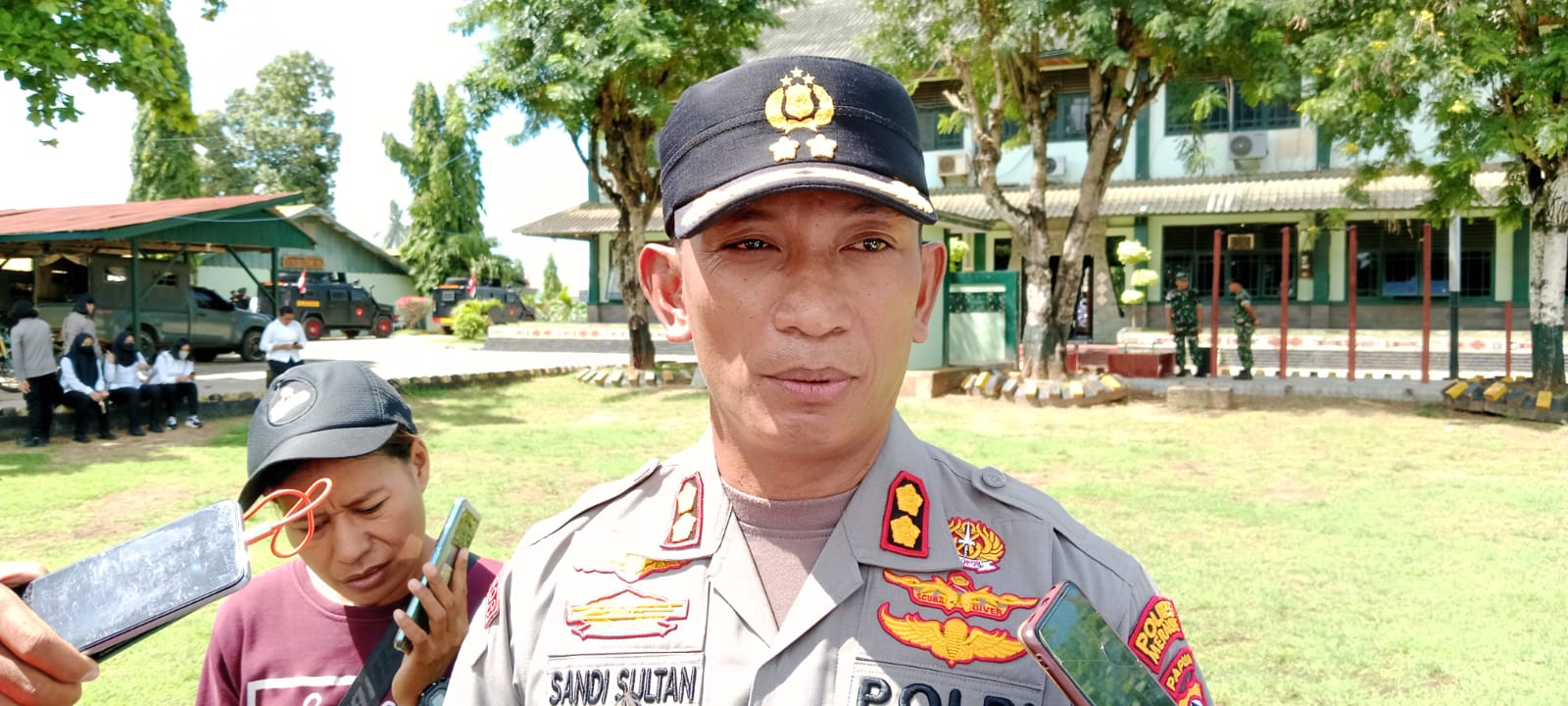 Kapolres Merauke, Ajun Komisaris Besar Polisi (AKBP) Sandi Sultan – Surya Papua/Yulianus Bwariat