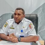 Kepala Dinas Komunikasi dan Informatika Kabupaten Merauke, Thomas Kimko – Surya Papua/Yulianus Bwariat
