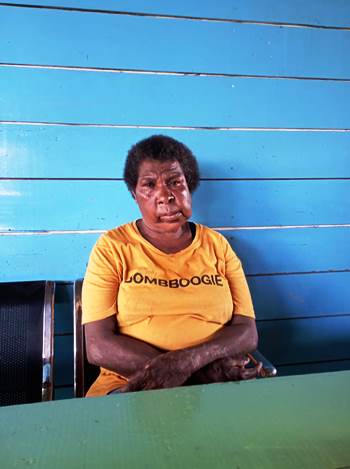 Mama Yasinta Moywen, warga Kampung Wogikel, Distrik Ilwayab, Kabupaten Merauke – Surya Papua/IST