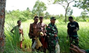 Sagero yang diamankan dan segera dimusnahkan dengan dituangkan ke tanah – Surya Papua/IST