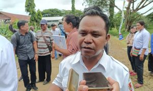 Kepala Bidang Tanaman Pangan dan Hortikultura Dinas Pertanian Kabupaten Merauke, Agustinus Yoga Priyanto – Surya Papua/Yulianus Bwariat