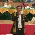 calon 1 Tiga kandidat yang bertarung dalam pemilihan Ketua IKF Kabupaten Merauke yakni Irenimus A Ottu (kiri), Arnoldus Moda (tengah) dan Paulus Peka Hayon (kanan) – Surya Papua/Frans Kobun