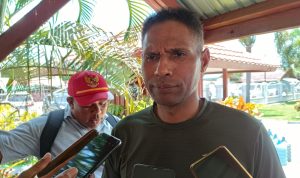 Kepala Satpol PP dan Pemadam Kebakaran Kabupaten Merauke, Fransiskus Kamijay – Surya Papua/Yulianus Bwariat