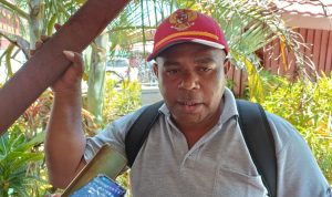 Kepala Distrik Naukenjeray, Refelino Dimara – Surya Papua/Yulianus Bwariat