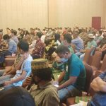 Para nelayan sedang mengikuti kegiatan di Swiss belhotel – Surya Papua/Frans Kobun