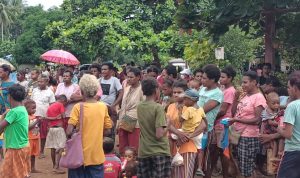 Masyarakat di Kampung Senegi, Distrik Anim Ha, Kabupaten Merauke – Surya Papua/Frans Kobun