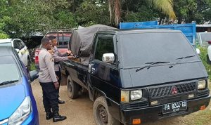 BBM sebanyak 3 ton yang diamankan aparat kepolisian di Polres Merauke – Surya Papua/Yulianus Bwariat