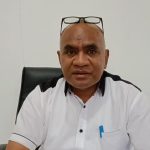 Kepala Badan Penanggulangan Bencana Daerah (BPBD) Kabupaten Merauke, Romanus Sujatmiko – Surya Papua/Yulianus Bwariat