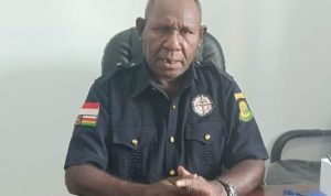 Ketua Lembaga Masyarakat Adat (LMA) Malind Anim Ha, Frederikus Wanim Mahuze – Surya Papua/Frans Kobun