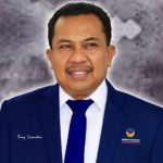 Sekretaris DPW Partai Nasdem Provinsi Papua Selatan, Benjamin Latumahina – Surya Papua/Frans Kobun