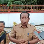 Kepala Dinas Perindustrian, Perdagangan dan Koperasi Kabupaten Merauke, Eric Rumlus – Surya Papua/Yulianus Bwariat
