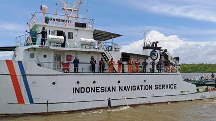 KN Merpati milik Kantor Distrik Navigasi Merauke – Surya Papua/IST