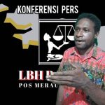 Ketua LBH Papua Pos Merauke, Arnold Anda – Surya Papua/IST