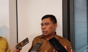 Kepala Dinas Pariwisata dan Kebudayaan Kabupaten Merauke, Benhur Rentandate – Surya Papua/Frans Kobun