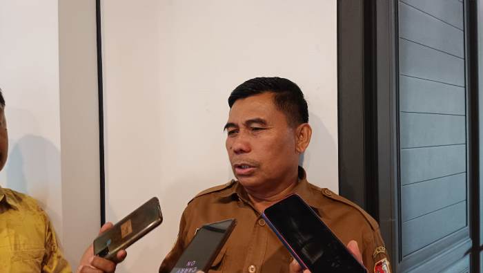 Kepala Dinas Pariwisata dan Kebudayaan Kabupaten Merauke, Benhur Rentandate – Surya Papua/Frans Kobun