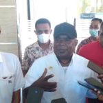 Bupati Merauke, Romanus Mbaraka – Surya Papua/Frans Kobun