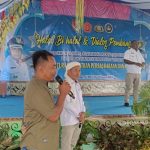 Ketua Aliansi Petani Kabupaten Merauke, Bino sedang bicara – Surya Papua/Frans Kobun