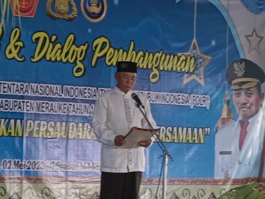 Salah seorang jamaah umroh, Tuwarno – Surya Papua/Frans Kobun