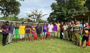 11 Nelayan Merauke yang telah bebas dari penjara PNG – Surya Papua/IST