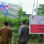 Plang yang dipasang di taman satwa milik Mantan Bupati Merauke, Frederikus Gebze – Surya Papua/Frans Kobun